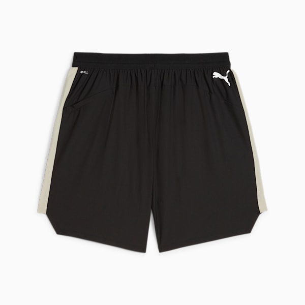 FUSE 7" 4-way Men's Training Stretch Shorts, PUMA Black-Putty, extralarge-IND